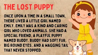 Learn English Through Stories | The Lost Puppy | English Subtitles | Audiobook