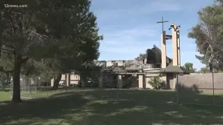 Emotional return to mass for parishioners at St. Joseph's Catholic after fire