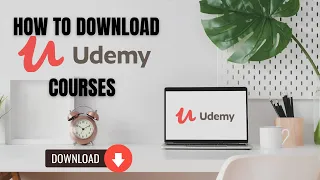 How To DOWNLOAD UDEMY COURSES/VIDEOS to any COMPUTER/LAPTOP