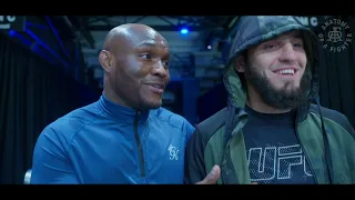 Anatomy of UFC 272: Episode 3 |  Team Khabib & Kamaru Usman meet at UFC 272 Ceremonial Weigh-ins