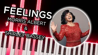 Feelings (Morris Albert & Shirley Bassey) - Piano Tutorial