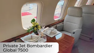 Ultimate Luxury and Performance | Private Jet Bombardier Global 7500 | SNA Aviation World