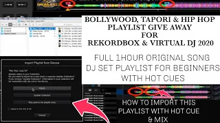 FREE Bollywood/Hip Hop/Tapori Orginal Song Playist With Hot Cue 4 Rekordbox & Virtual Dj Give Away