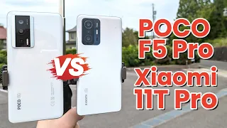 POCO F5 Pro vs Xiaomi 11T Pro Camera Comparison 4K Video and Photo