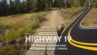 Last run of the season down ‘Hwy 19’ - Mt. Washington Bike Park - (POV, 4K)