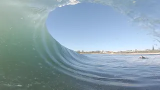 Bodyboarding Notoriously Heavy Slab | Gopro POV