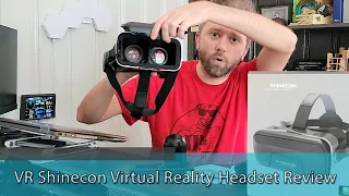 AFFORDABLE VR HEADSET - VR Shinecon 6th Gen Virtual Reality Glasses Review