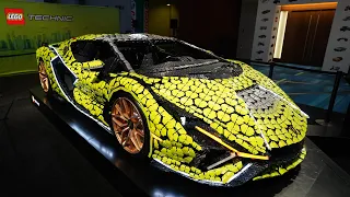 The Coolest Car Ever Built...Out of Legos? Discover the Life-Sized Lamborghini Sián FKP 37