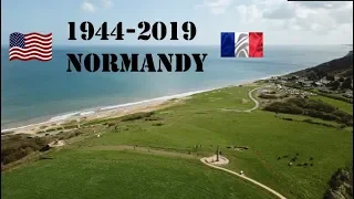 Normandy, France - D-Day Memories | Flying 4K Vision