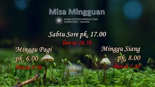 Hari Raya Santa Perawan Maria Diangkat ke Surga - Minggu, 14 Agustus 2022 pk. 08.00