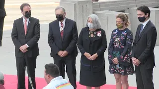 Mary Simon installed as first Indigenous Governor General