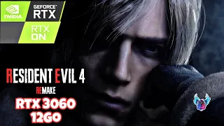 RE4 REMAKE FULL ULTRA RTX 3060 12Go RTX ON