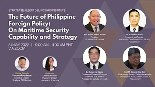 ADRi vTHD: "The Future of Philippine Foreign Policy - On Maritime Security Capability and Strategy"
