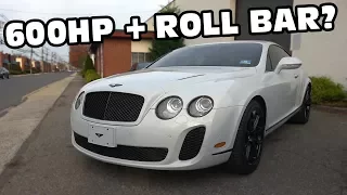 Bentley with Factory Race Seats and Roll Bar for $95,000?
