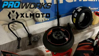 Monter ses pneus sois même avec le démonte pneu Proworks de chez XLMOTO - TUTO montage/équilibrage