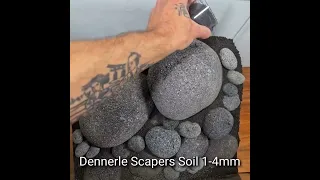 70 liter Black Pebbles Hardscape