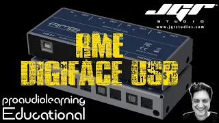 RME Digiface USB + Adat Protocollo Tutorial ITA