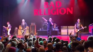Bad Religion live - No Control + Do What You Want + Recipe - College Street - New Haven, CT 10/27/23