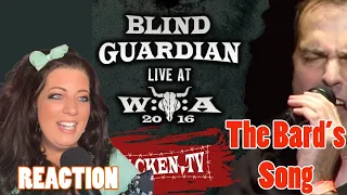 FIRST TIME LISTENING TO BLIND GUARDIAN - "THE BARD'S SONG" LIVE AT WACKEN | REACTION VIDEO