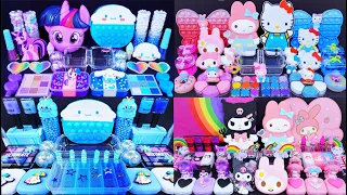 [1Hour video]My best Kitty,Cinnamoroll,My Melody,Kuromi  Video!  🌈ASMR🌈 #satisfying #슬라임 (171)