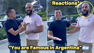 Crazy Messi's Bodyguard Reactions After He Became Famous in Argentina!!😍