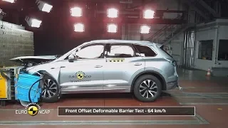 Volkswagen Touareg Euro NCAP Crash Test  5 Yıldız Aldı