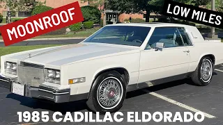1985 Cadillac Eldorado Low Miles Equipped With Rare Factory Options For Sale Elite Motor Cars Sold