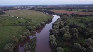 Річка Дністер Західна Україна дрон Dnister region Lviv Ukraine