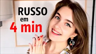 Alfabeto RUSSO em 4 minutos / aprender idioma russo