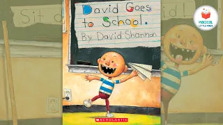 David Goes To School | Kids Book Read Aloud Story 📚