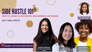 🔴SIDE HUSTLE 101: How they launched a side business successfully in Canada | Ft Immigrant Founders