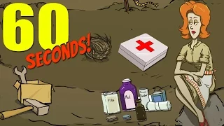 NO HEALTH, NO PROBLEM CHALLENGE! | 60 Seconds Game