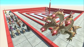 ESCAPE FROM ALIEN HYDRA - Animal Revolt Battle Simulator