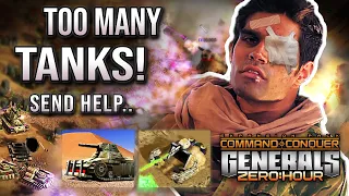 Trying to Survive a 6 Player Free For All | C&C Generals Zero Hour