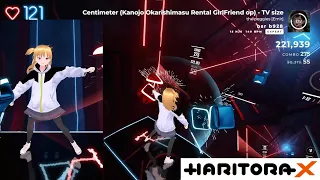 【HaritoraX × Beatsaber】the peggies「センチメートル」