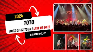 TOTO LIVE 2024 - Dogs of Oz Tour. - Last Stop in the US -  with Journey - Bridgeport CT@TOTO-bi1fc