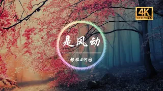 银临/河图《是风动》「你是我身外 化白云任去来 推开孤城万里 吹渡春风几千载」动态歌词