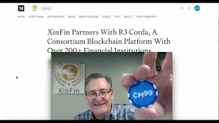 XinFin: More Strategic Partnerships (R3 Corda)