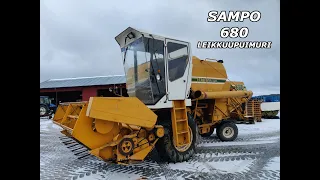 Sampo 680 leikkuupuimuri