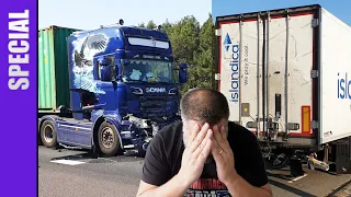 Wir hatten einen schweren Unfall 🚛💥🚚