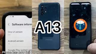 OneUI 6 / Android 14 - Samsung Galaxy A13