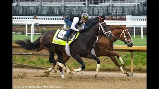 Irad Ortiz on Forte and his final work before the Kentucky Derby