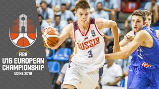 Russia v Italy - Full Game - FIBA U16 European Championship 2019