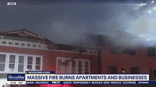 Dozens displaced as fire rips through apartments, businesses in Chester County