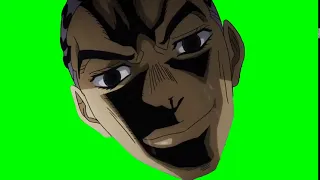 HAYATO but only Kira Head Greenscreen