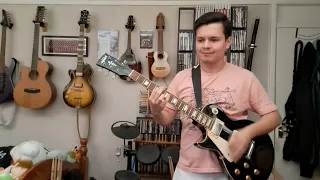 Killing in the Name by Rage Against the Machine. (Cover on Guitar.)