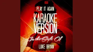 Play It Again (with Backing Vocals) (Karaoke Version)