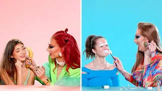 La Grande Dame Reacts & Tests: Hilarious Beauty Makeup Hacks