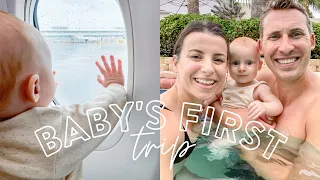 BABY'S FIRST FLIGHT | Travelling With a 7 Month Old