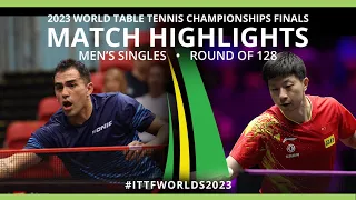 Ma Long vs Gaston Alto | MS R128 | 2023 ITTF World Table Tennis Championships Finals